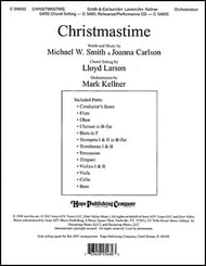 Christmastime Instrumental Parts choral sheet music cover